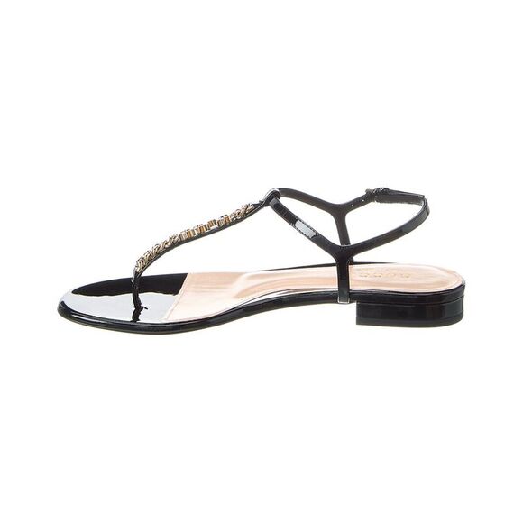 Gucci Signoria Patent Sandal, Black - Picture 2 of 5